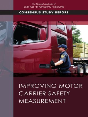cover image of Improving Motor Carrier Safety Measurement